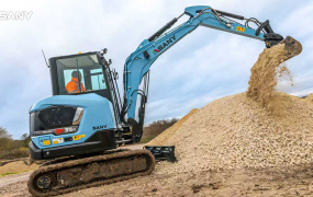 Giới thiệu m&aacute;y x&uacute;c điện SANY SY35E