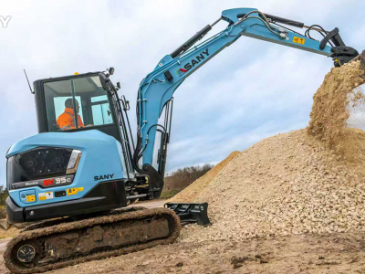 Giới thiệu m&aacute;y x&uacute;c điện SANY SY35E